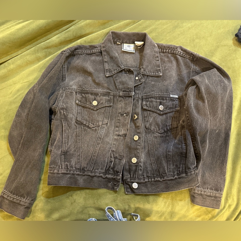 Vintage 80’s Bill Blass Jean Jacket